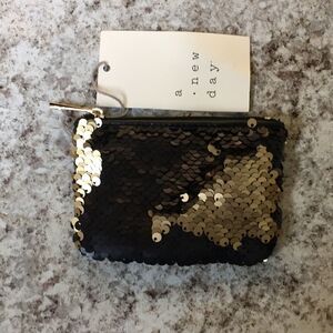 New Day Women’s 2-Way Sequin Coin Purse
